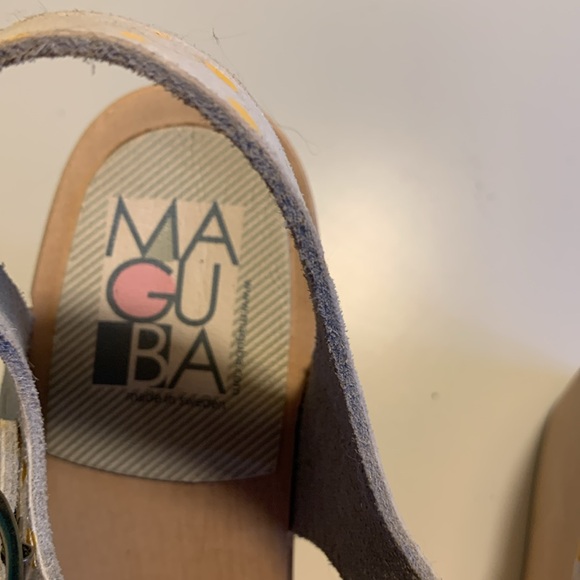 Maguba wedges cream with yellow polka dots - Picture 6 of 6